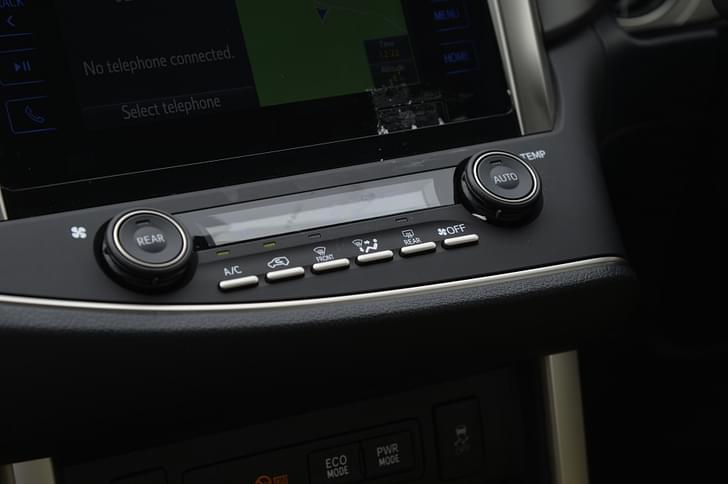 Toyota Innova Crysta Infotainment System