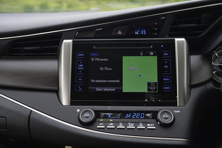 Toyota Innova Crysta Dashboard