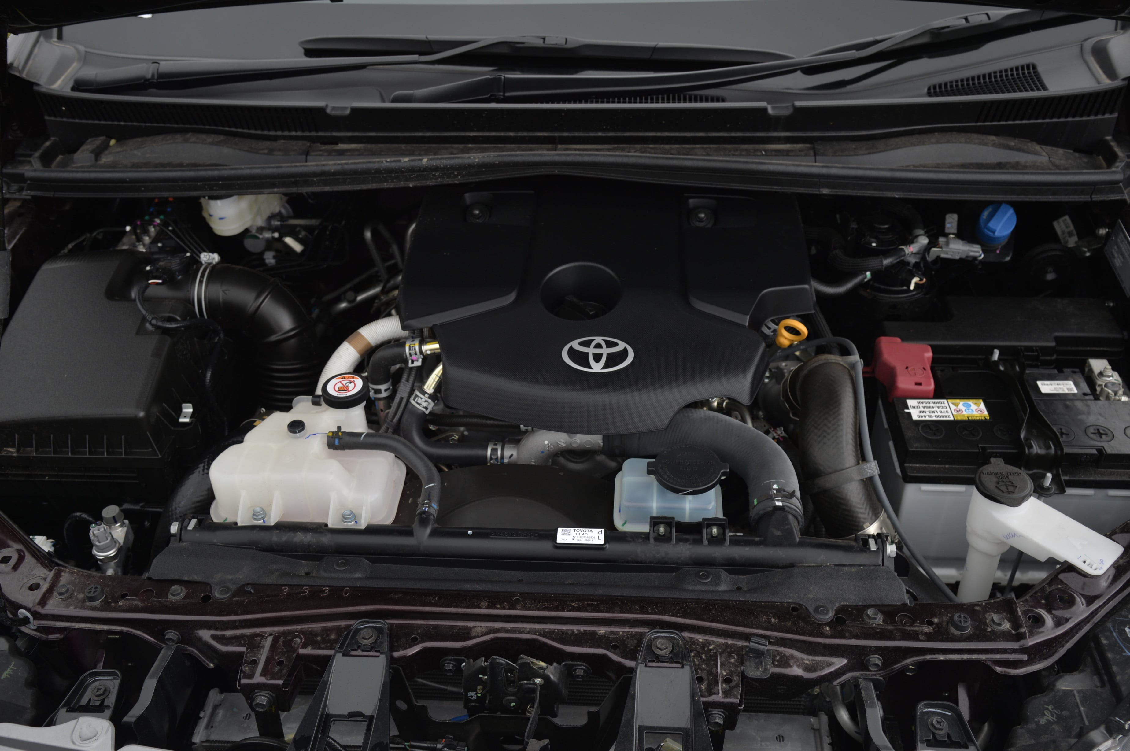 Toyota Innova Crysta Open Bonnet Engine Shot Image – Innova Crysta ...