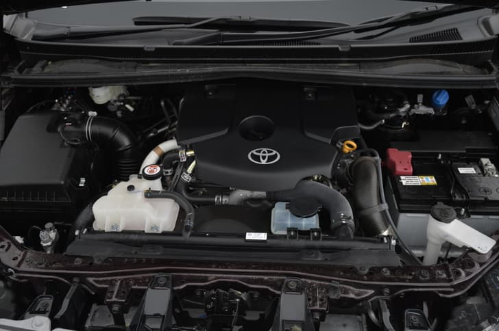 Open Bonnet Engine Shot