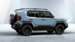 Toyota Land Cruiser FJ Rear View Toyota Land Cruiser FJ Rear View