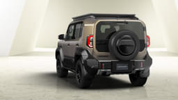 Toyota Land Cruiser Fj Rear View