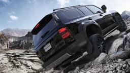 Toyota Land Cruiser Prado Rear View