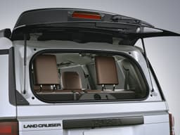 Toyota Land Cruiser Prado Rear View Toyota Land Cruiser Prado Rear View