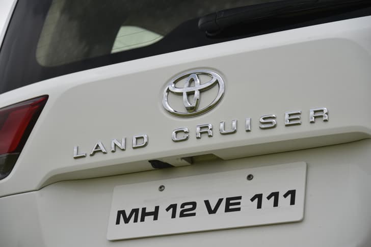 Toyota Land Cruiser Rear View