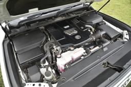 Toyota Land Cruiser Open Bonnet Engine Shot
