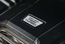 Toyota Land Cruiser Open Bonnet Engine Shot