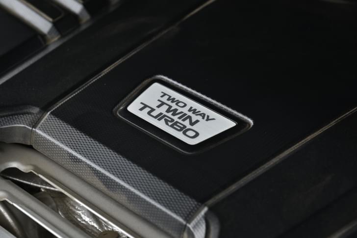 Open Bonnet Engine Shot