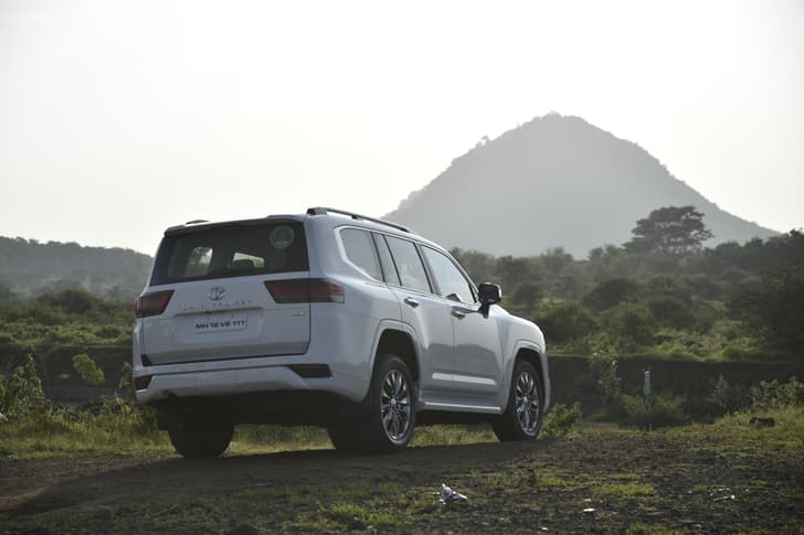 Toyota Land Cruiser Rear View