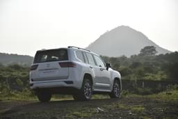 Toyota Land Cruiser Rear View