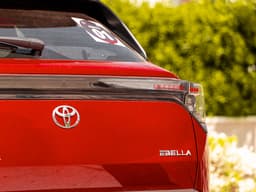 Toyota Urban Cruiser Ebella Rear View Toyota Urban Cruiser Ebella Rear View