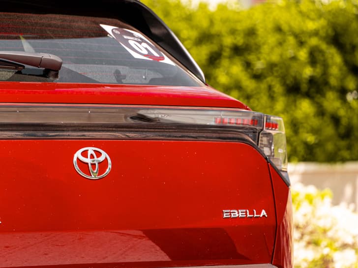 Toyota Urban Cruiser Ebella Rear View