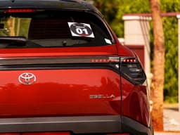 Toyota Urban Cruiser Ebella Rear View