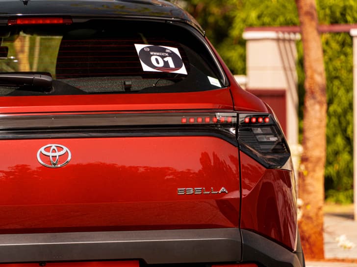 Toyota Urban Cruiser Ebella Rear View