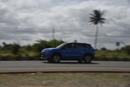 Toyota Urban Cruiser Hyryder Color Blue