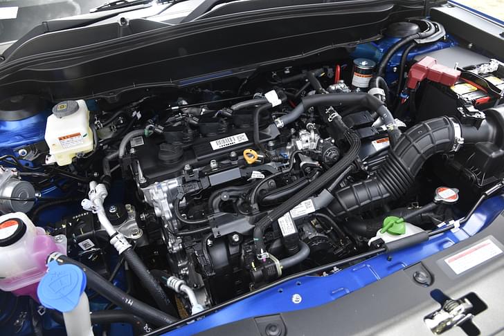 Open Bonnet Engine Shot