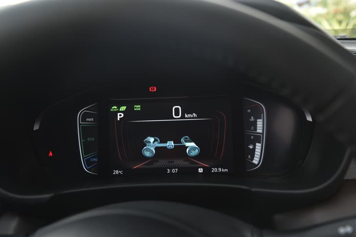 Toyota Urban Cruiser Hyryder Dashboard