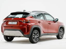 Toyota Urban Cruiser Taisor Rear View Toyota Urban Cruiser Taisor Rear View