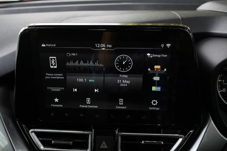 Toyota Urban Cruiser Taisor Infotainment System
