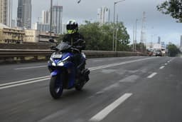 Yamaha Aerox 155 Version S Front Left Three Quarter