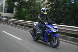 Yamaha Aerox 155 Front Left Three Quarter