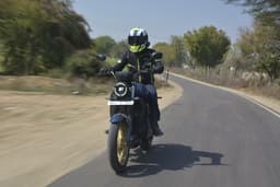 Yamaha FZ-X Front Left Three Quarter