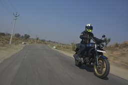 Yamaha FZ-X Front Left Three Quarter