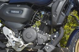 Yamaha FZ-X Engine Shot Right