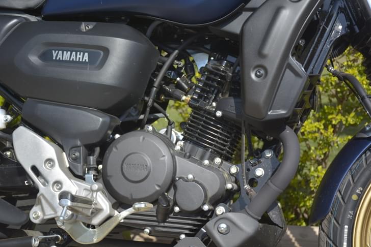Yamaha Fz X Engine Shot Right