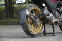 Yamaha Fzs Fi V4 Dlx Rear View