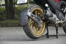 Yamaha Fzs Fi V4 Dlx Rear View