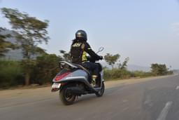 Yamaha Fascino 125 Rear View