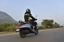 Yamaha Fascino 125 Rear View