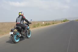 Yamaha Mt 15 V2 Rear View