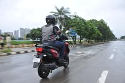 Yamaha Ray Zr 125 Rear View