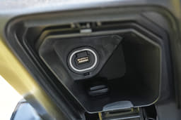 Yamaha Aerox-E Charging Ports