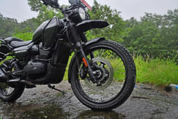 Yezdi Adventure Front Left Three Quarter