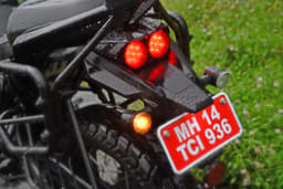 Yezdi Adventure Rear View