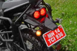 Yezdi Adventure Rear View