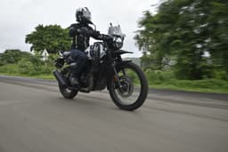Yezdi Adventure Front Left Three Quarter