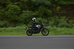 Yezdi Adventure Front Right Three Quarter