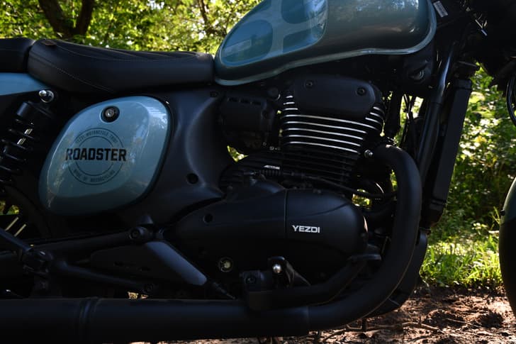 Yezdi Roadster Closed Fuel Lid