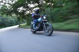 Yezdi Roadster Front Left Three Quarter