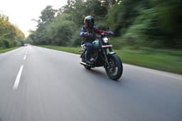 Yezdi Roadster Front Left Three Quarter