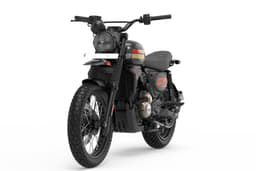 Yezdi Scrambler Front Right Three Quarter