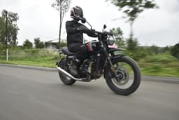 Yezdi Scrambler Front Left Three Quarter