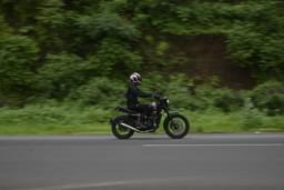 Yezdi Scrambler Front Right Three Quarter