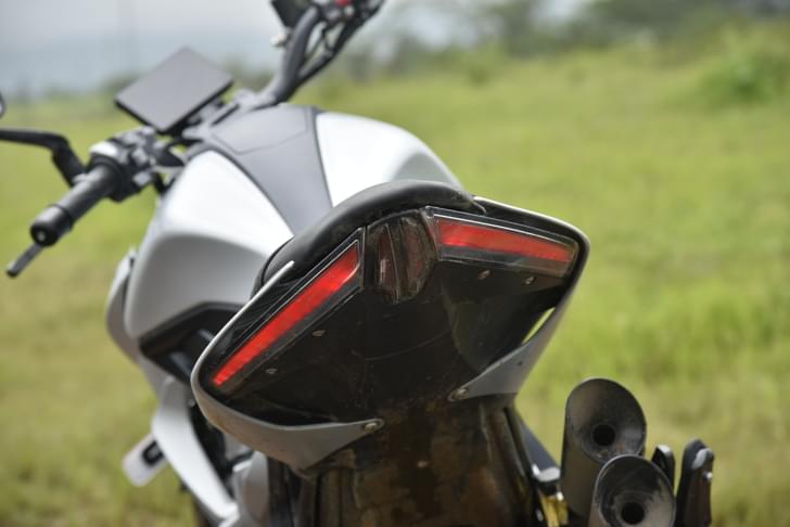 Zontes 350r Rear View