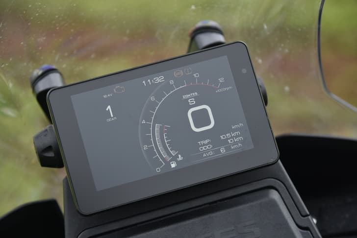 Zontes 350t Tripmeter