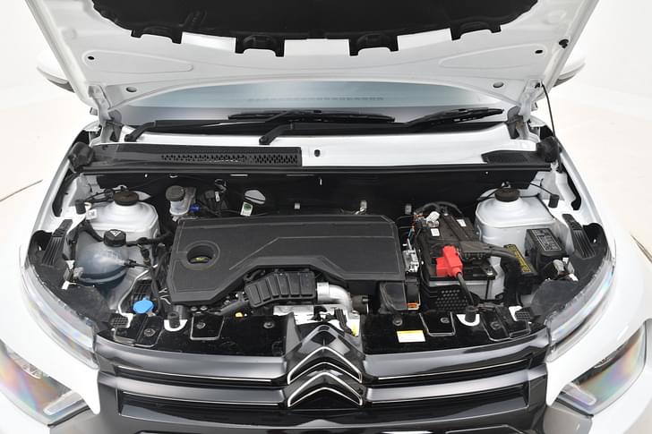 Open Bonnet Engine Shot